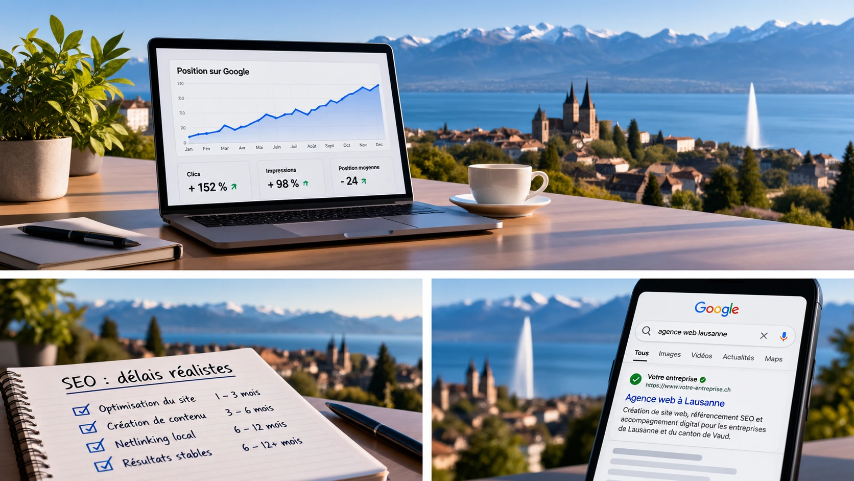 Délais pour obtenir des résultats SEO et améliorer son positionnement Google