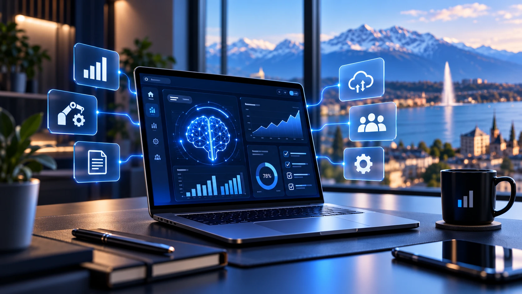 Automatisation IA et chatbot pour PME suisse